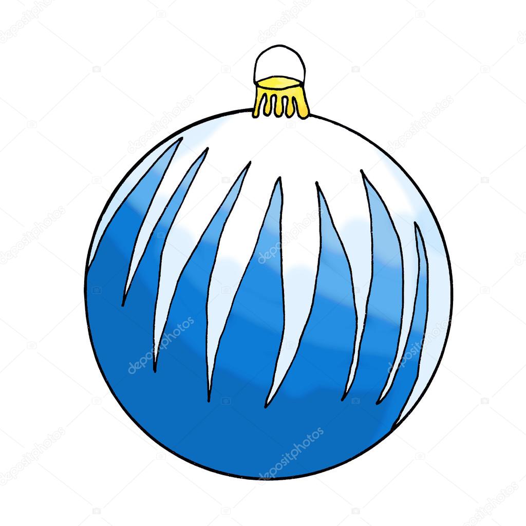 Boule De Noël Dessin Photographie Portosabbia 128430474