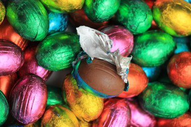 çikolata Paskalya yumurtaları