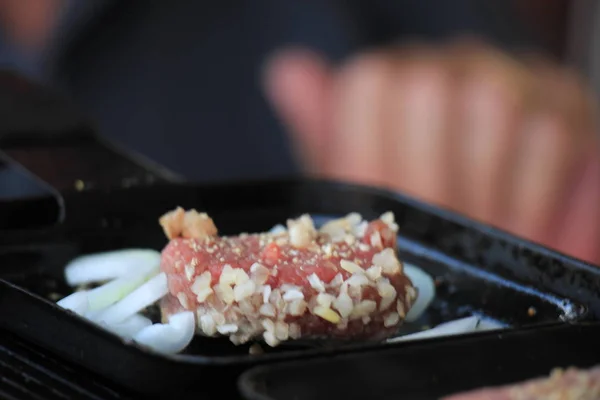 Kleines Stück Fleisch — Stockfoto