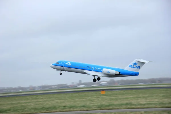 Amsterdam, Países Bajos - 27 de marzo de 2015: PH-WXD KLM Cityho — Foto de Stock