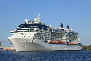 Velsen, Hollanda - 16 Mayıs 2015: Ünlü siluet
