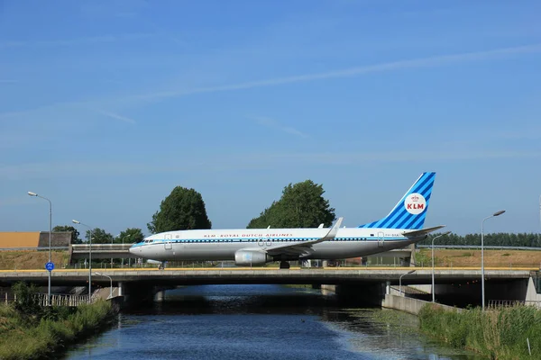 Amsterdam, Nederland - 9 juni 2016: Ph-Bxa Klm Boeing re — Stockfoto
