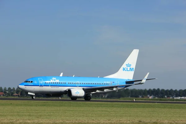 アムステルダム (オランダ)-2016 年 8 月 18 日: Ph Bgf klm オランダ航空ボーイング 737 — ストック写真