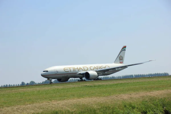 Amsterdam, Nederland - 12 juni 2015: A6-Ddb Etihad Airways — Stockfoto