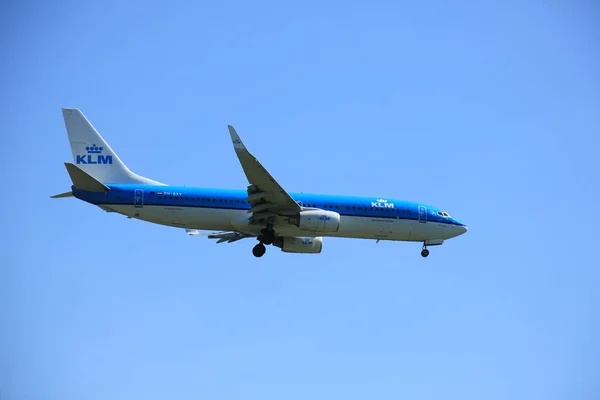 Amsterdam, Nizozemsko - 5. květen 2016: Ph-Bxy Klm Royal Dutch — Stock fotografie