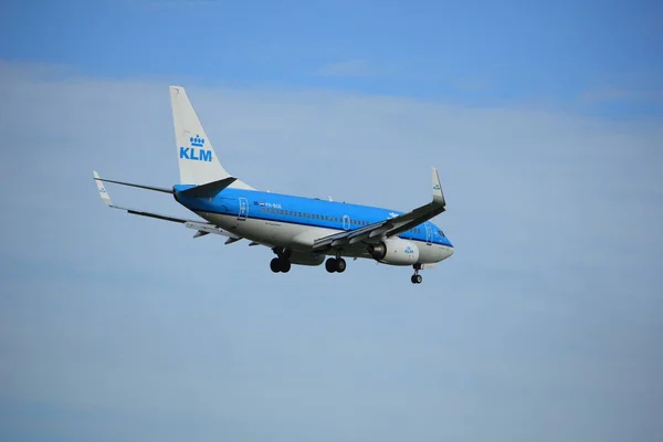 Ámsterdam, Países Bajos, 15 de julio de 2016: PH-BGK KLM Boeing 737 — Foto de Stock