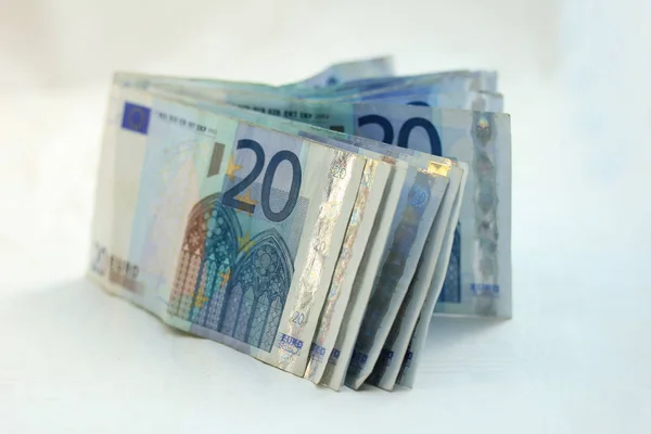 20 eurosedlar — Stockfoto