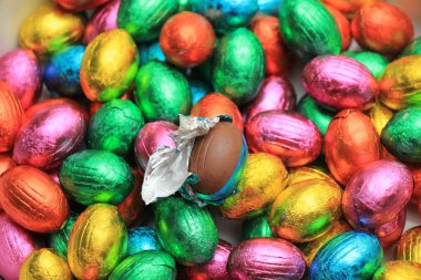 çikolata Paskalya yumurtaları