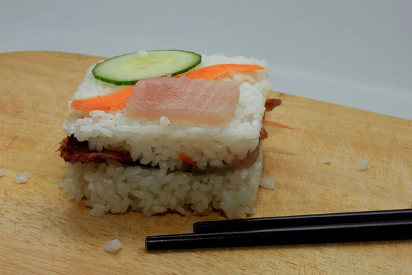 日本語押し寿司、押し寿司 — ストック写真