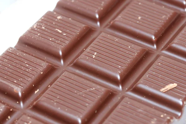 Barra de chocolate negro —  Fotos de Stock