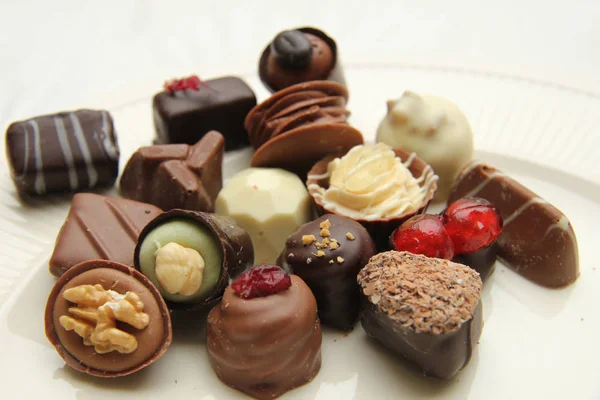 Fine Belgium Pralines — Stock Photo, Image