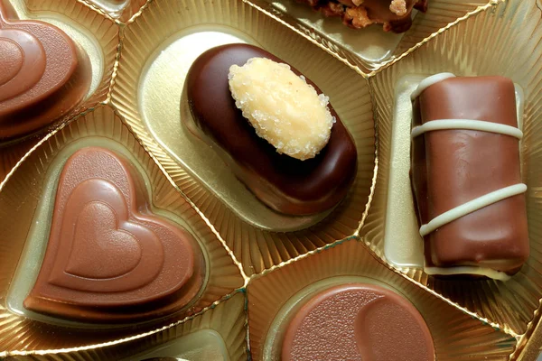 Various luxurious chocolates — Stock Photo, Image