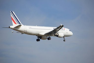 Amsterdam, Hollanda, Temmuz, 21 2016: F-Gkxo hava Fransa Airbus A320