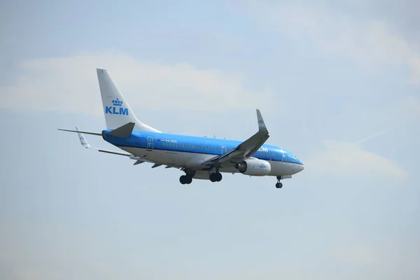 Amsterdam, Nizozemsko - 31 března 2017: Ph-Bgr Klm Royal Dutch — Stock fotografie