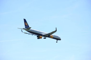 Amsterdam, Hollanda - 5th Mayıs 2016: Tf-Fix Icelandair B