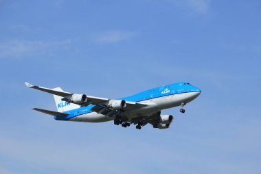 Amsterdam, Hollanda, Temmuz, 21 2016: Ph-Bfg Klm Boeing 747-406