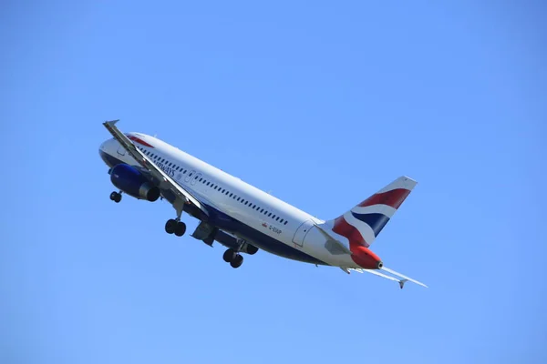 Amesterdão Países Baixos - 2 de abril de 2017: G-EUUP British Airways — Fotografia de Stock