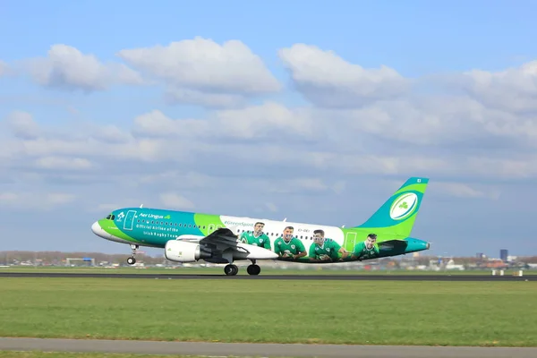 Amsterdam the Netherlands - April 7th, 2017: EI-DEI Aer Lingus — Stock Photo, Image