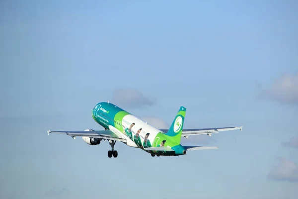 Amsterdam Nederländerna - 7 April 2017: Ei-Dei Aer Lingus — Stockfoto