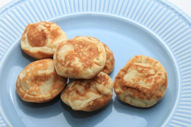 geleneksel Hollanda poffertjes