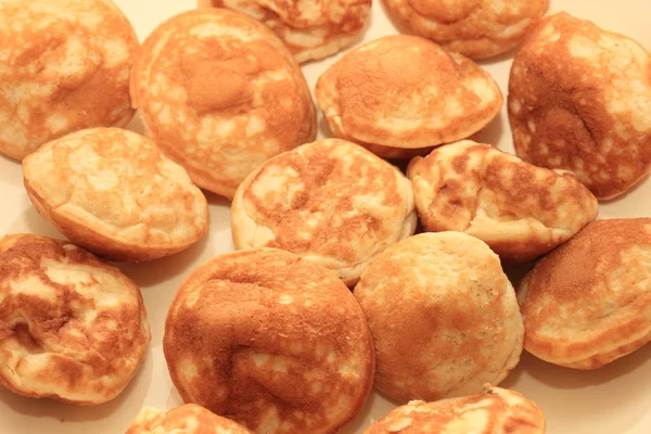 Traditionella holländska poffertjes — Stockfoto