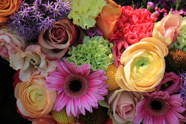 파스텔 웨딩 꽃 — 스톡 사진