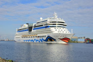 Velsen, Hollanda-19 Nisan 2017: Aida Sol