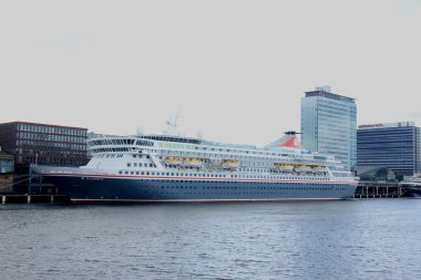 Amsterdam, Hollanda - 27 Nisan 2017: Balmoral Fred Olsen