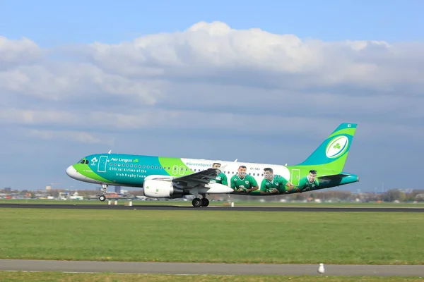 Amsterdam the Netherlands - April 7th, 2017: EI-DEI Aer Lingus — Stock Photo, Image