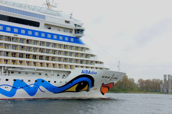 Velsen, Pays-Bas - 19 avril 2017 : Aida Diva — Photo