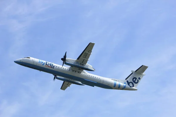 Άμστερνταμ Ολλανδία - 6η Μαΐου 2017: G-ΕΠΠ Flybe — Φωτογραφία Αρχείου