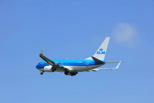 Amsterdam, Holandia - 6 maja 2017: Ph-Bgi Klm Royal Dutch Airlines — Zdjęcie stockowe