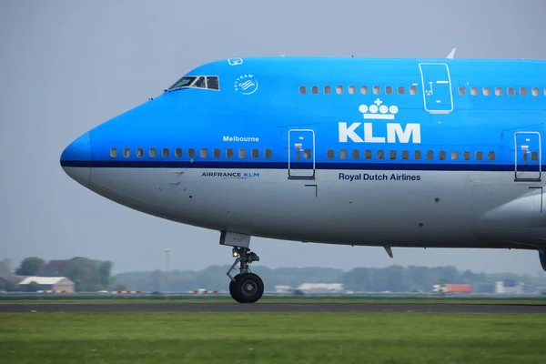 Amsterdam the Netherlands - May 6th, 2017: PH-BFE Boeing 747 — Stock Photo, Image