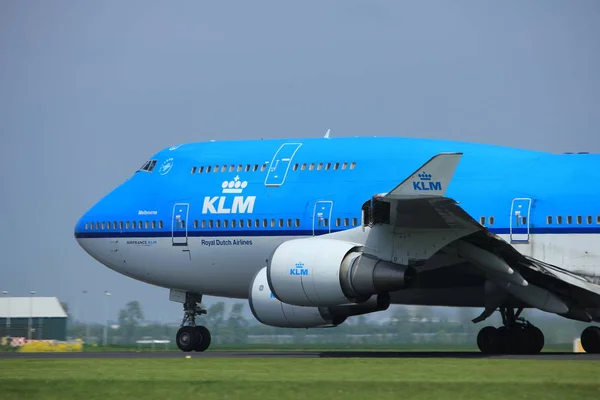 Amsterdam the Netherlands - May 6th, 2017: PH-BFE Boeing 747 — Stock Photo, Image