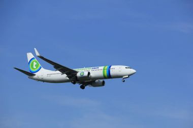 Amsterdam, Hollanda, 21 Temmuz, 2016:Ph-Hsf Transavia Boeing 737