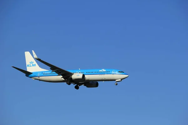 Ámsterdam Países Bajos - 20 de mayo de 2017: PH-BCA KLM Boeing 737 — Foto de Stock