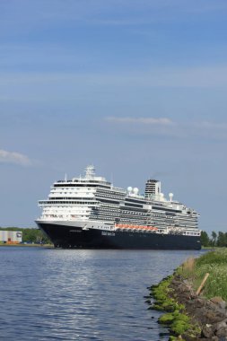 Velsen, Hollanda - Mayıs, 21 2017: Koningsdam