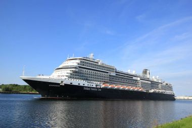 Velsen, Hollanda - Mayıs, 21 2017: Koningsdam