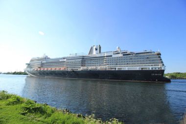 Velsen, Hollanda - Mayıs, 21 2017: Koningsdam