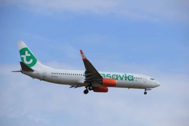 Amsterdam, Hollanda, 21 Temmuz, 2016:Ph-Gua Transavia Boeing 737