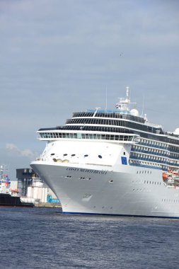 Velsen, Hollanda - Mayıs, 30 2017: Costa Mediterranea
