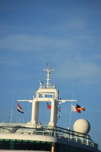 Velsen, Нидерланды - 31 мая 2017: Aurora P & O Cruises — стоковое фото