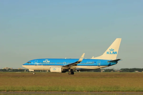 アムステルダム (オランダ)-2017 年 6 月 1 日: Ph Bgu ロイヤル Klm オランダ航空ボーイング — ストック写真