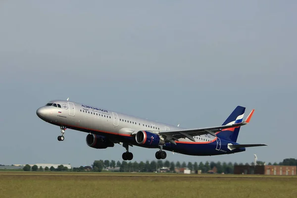 Amsterdam, the Netherlands  -  June 2nd, 2017: VP-BKI Aeroflot - Russian Airlines — Stock Photo, Image