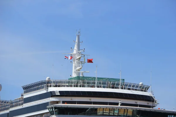 IJmuiden, Paesi Bassi - 5 giugno 2017: Regina Vittoria, Cunard — Foto Stock