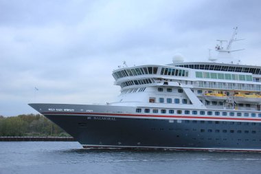 Velsen, Hollanda - 27 Nisan 2017: Balmoral Fred Olsen