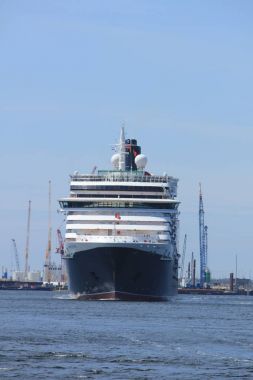Velsen, Hollanda - 5th Haziran 2017: Kraliçe Victoria, Cunard