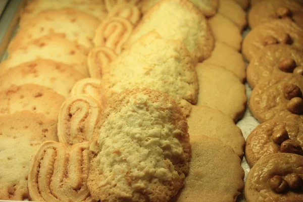 Luxe koekjes op display — Stockfoto