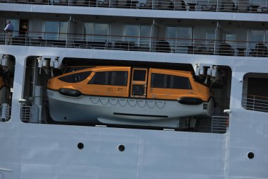 Velsen, Hollanda - 16 Haziran 2017: yedi denizler Explorer - Regent Cruises