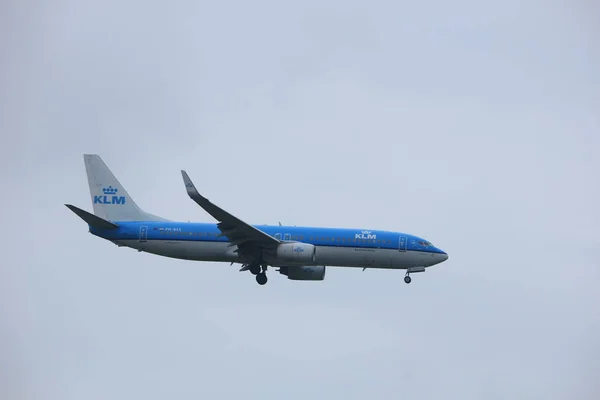 Amsterdam, Hollanda - 22nd Haziran 2017: Ph-Bxe Klm Royal Dutch Airlines Boeing 737 — Stok fotoğraf